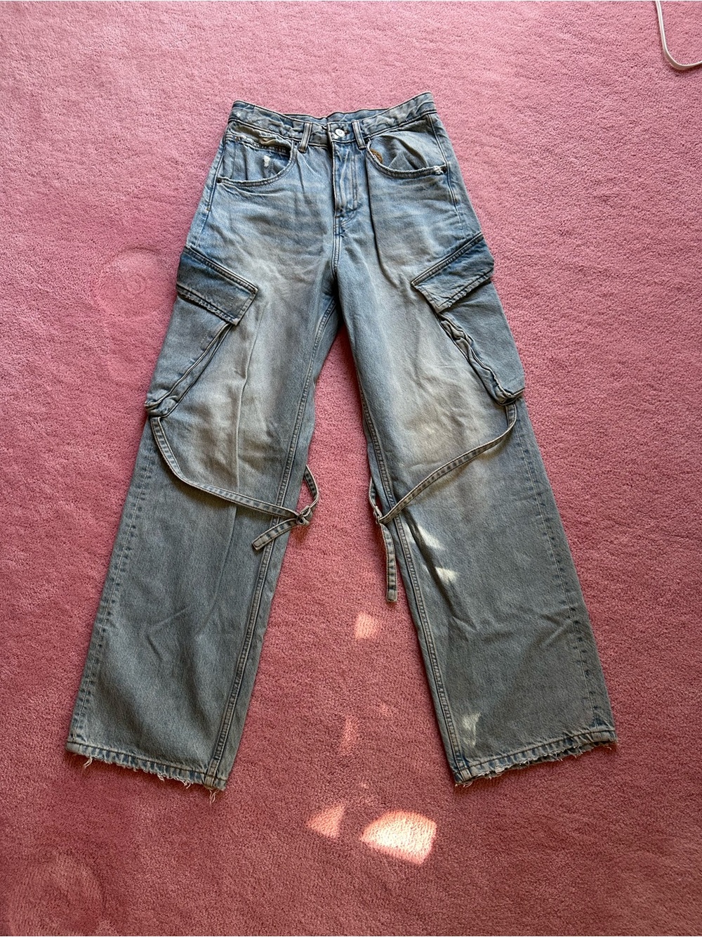 Zara cargo jeans